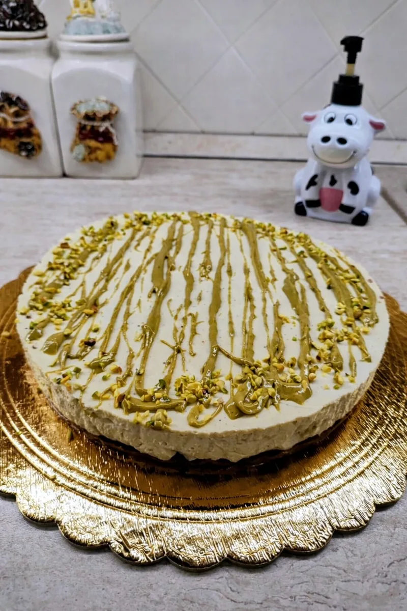 Cheesecake al pistacchio