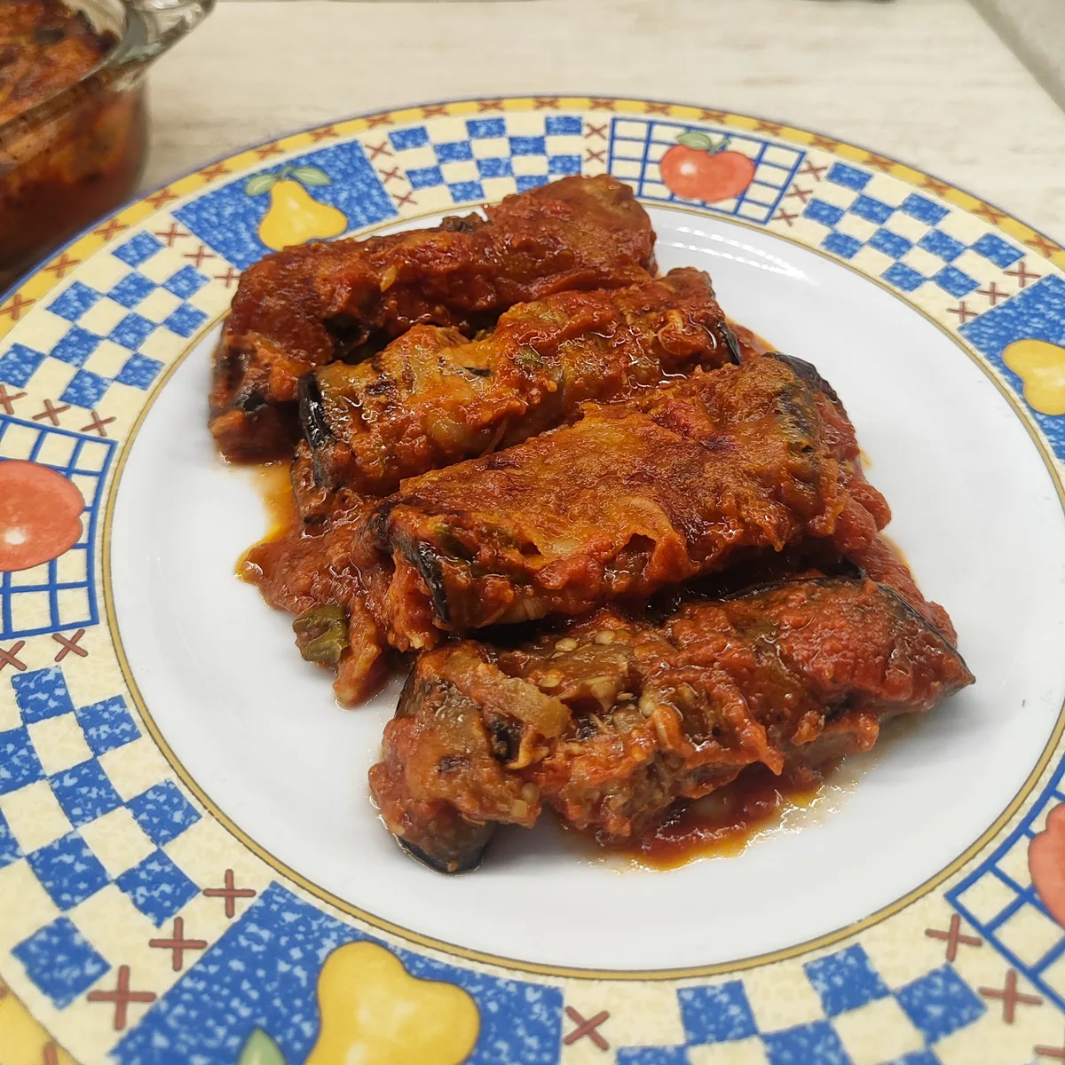 Involtini di melanzane alla parmigiana