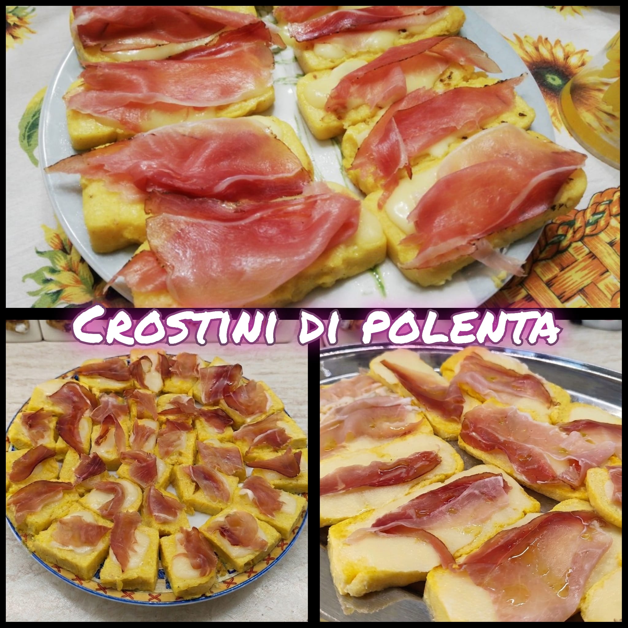 Crostini di polenta