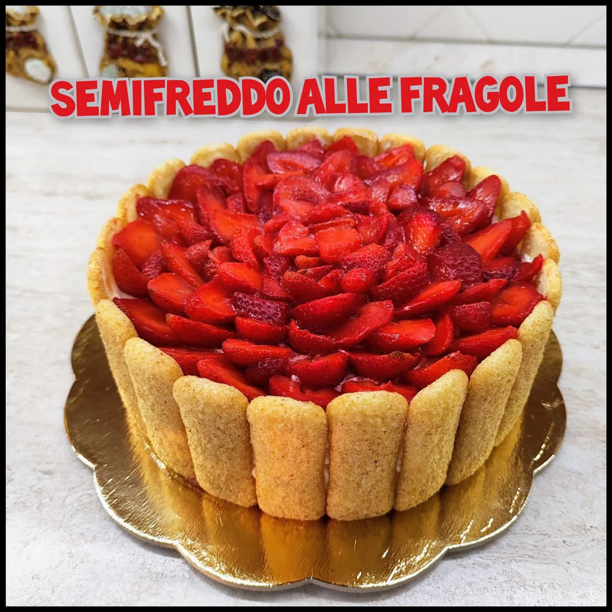 Semifreddo alle fragole