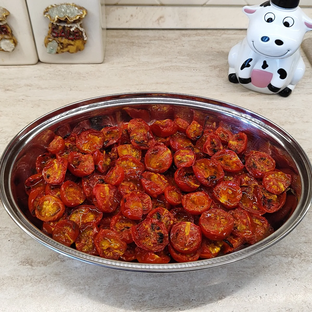 Pomodorini confit al forno