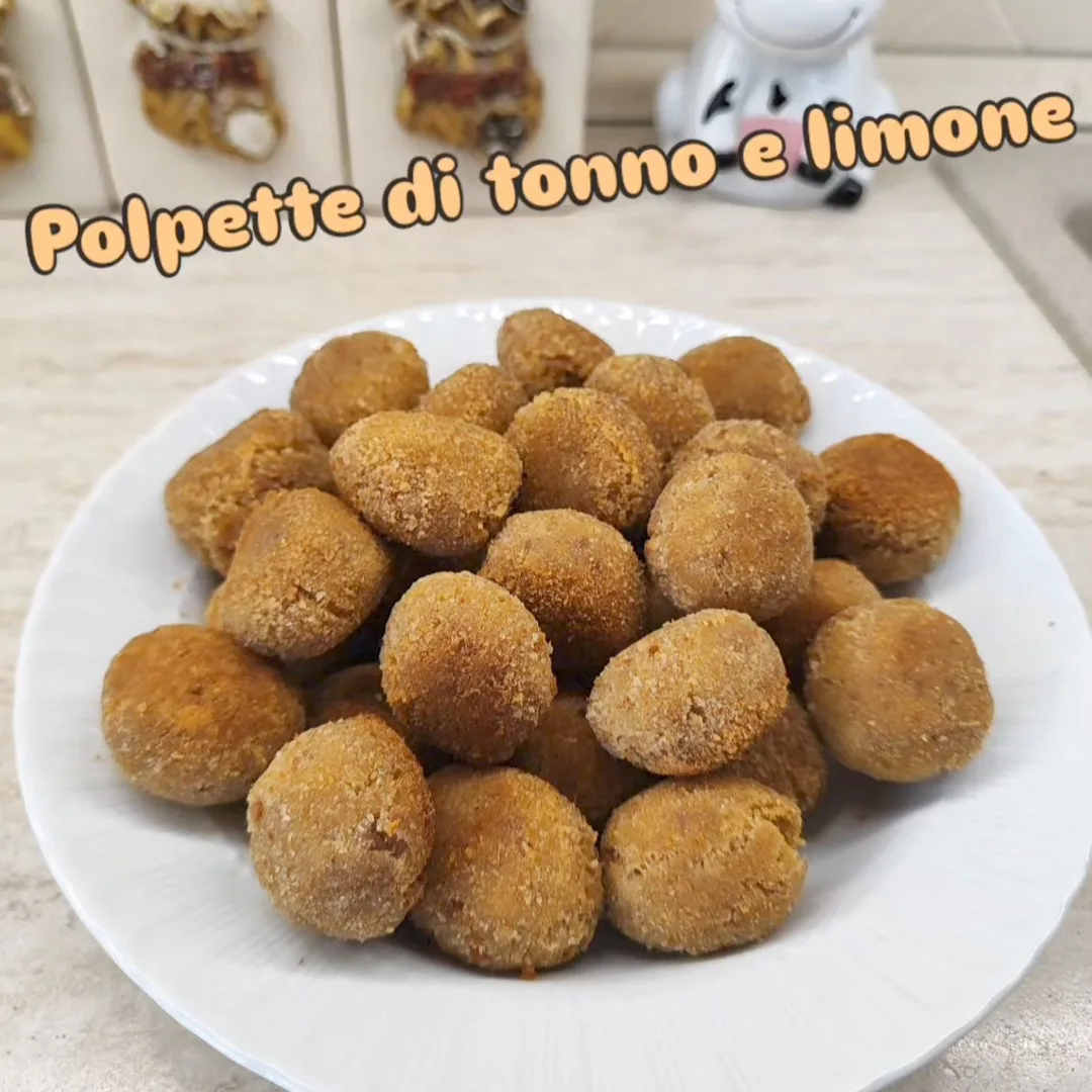 Polpette di tonno e limone