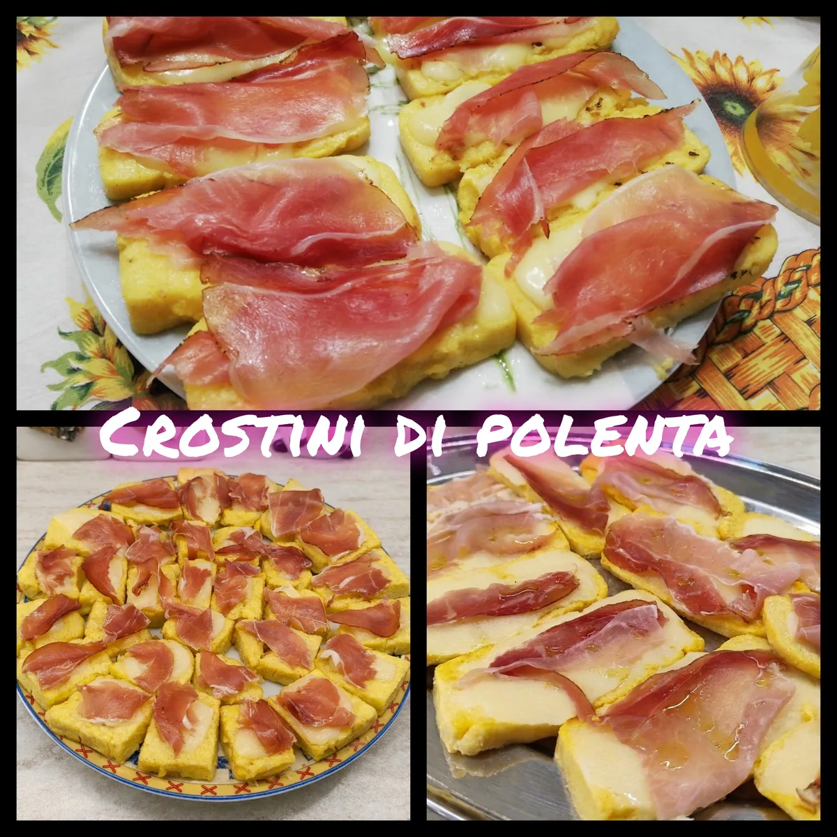 Crostini di polenta
